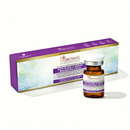 ANTI-FLAKE & SEBUM BALANCING Vials " Professional Use" 5ml*6 pcs one box